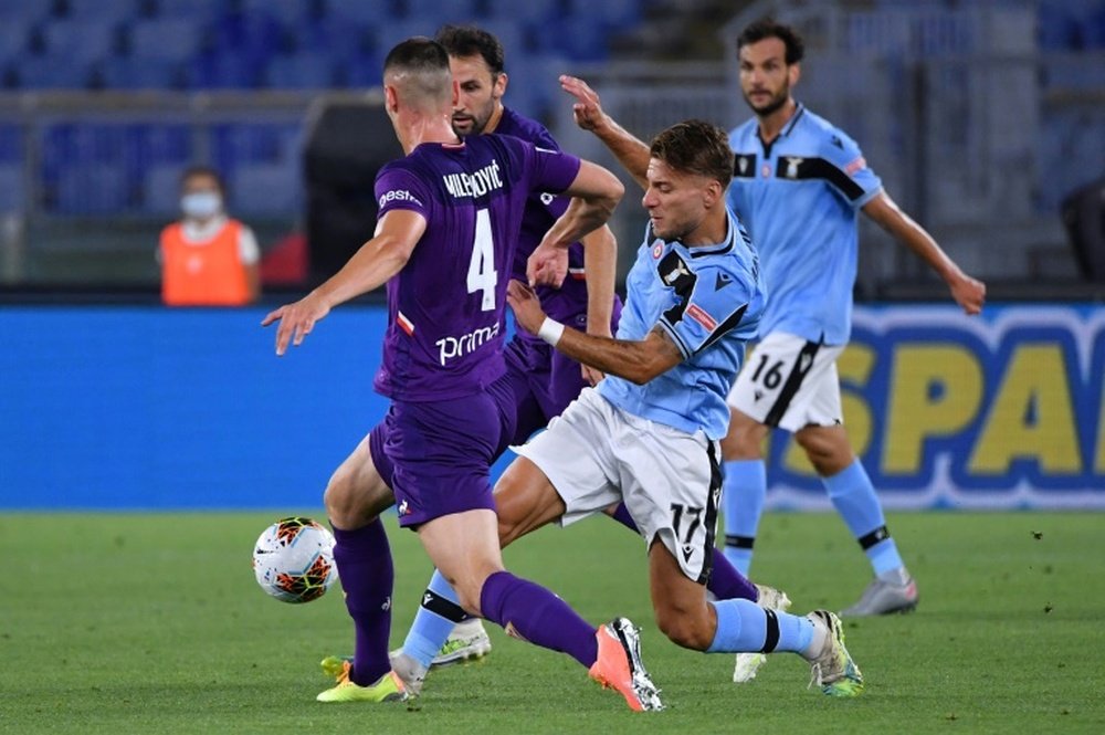 Immobile, Alberto cut Lazio gap to Juventus back to four points. AFP