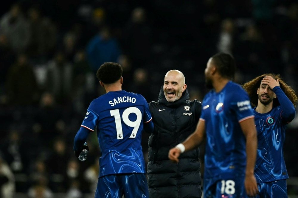 Enzo Maresca has turned fortunes around at Chelsea. AFP