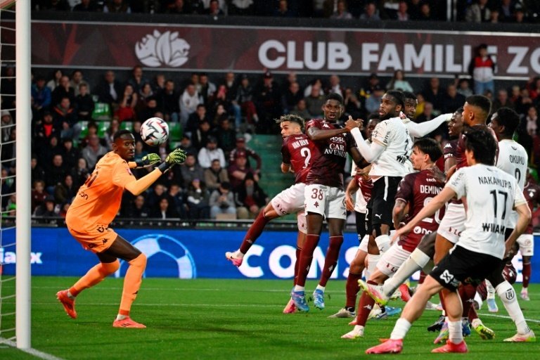 Metz held by Reims in Ligue 1 play-off first leg