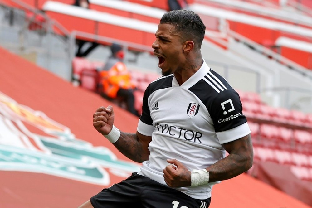 Mario Lemina gave Fulham three huge points at Anfield. AFP
