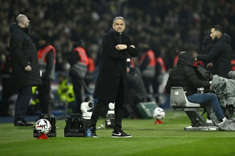PSG are fighting for a domestic double and a first UCL title. AFP