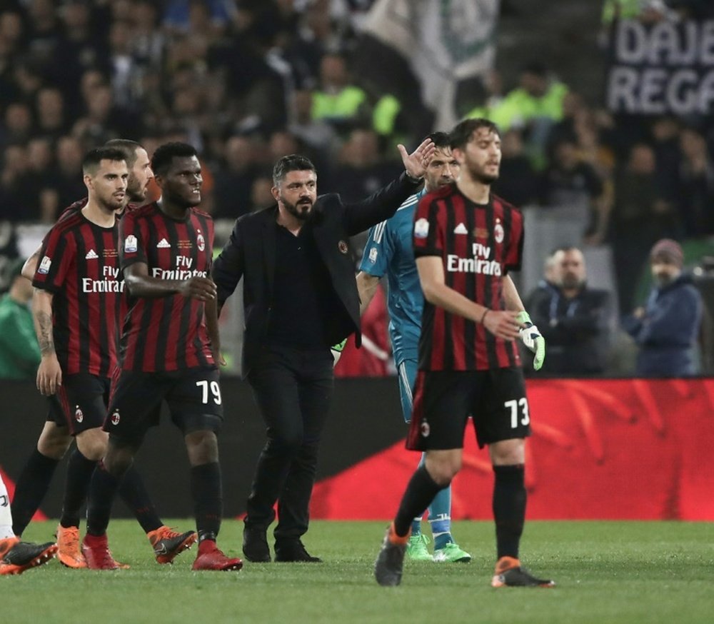 Milan could be kicked out of Europe. AFP
