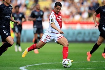 Wissam Ben Yedder scored twice as Monaco beat Ligue 1 basement club Clermont 4-1 on Saturday to close in on a return to the Champions League.
