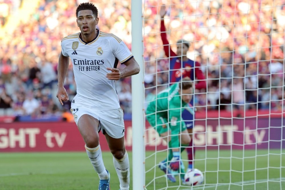 Bellingham has been outstanding for Real Madrid since moving to Spain from Borussia Dortmund. AFP