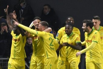 Nantes blew PSG away with a sensational first-half performance. AFP