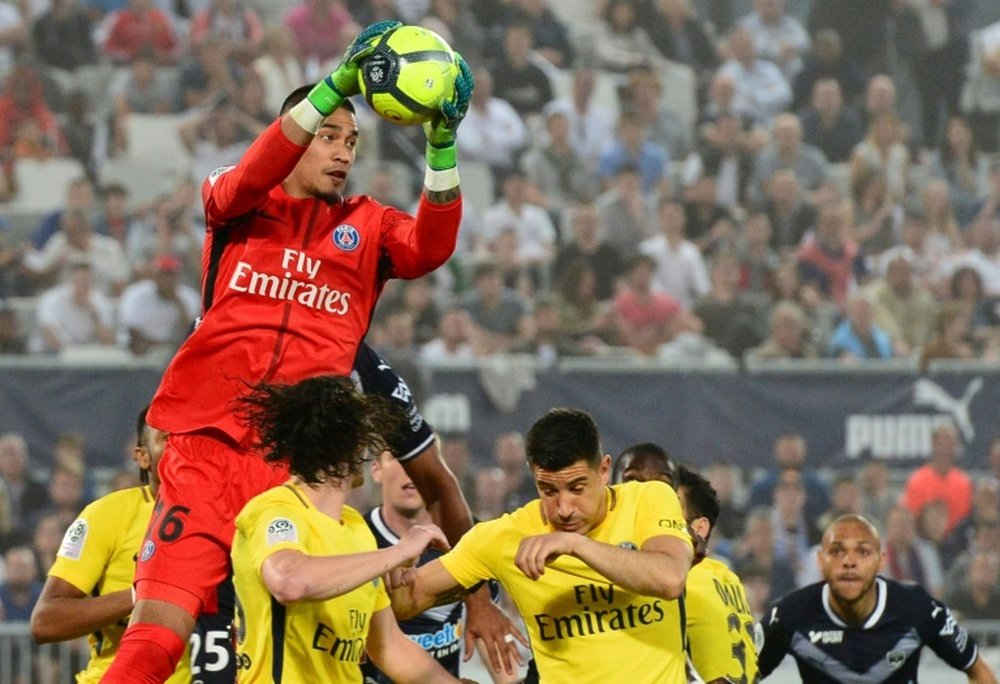 Areola has no intention of leaving despite reports linking PSG with Buffon. AFP