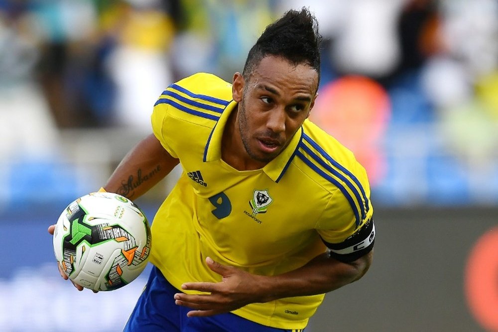 Pierre-Emerick Aubameyang was disappointed with Gabon's decision. AFP