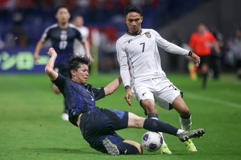 Japan defender Kota Takai has signed for Tottenham. AFP