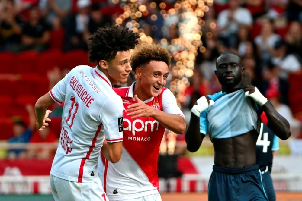 Ben Seghir and Akliouche are the latest exciting talents to come through Monaco's academy. AFP