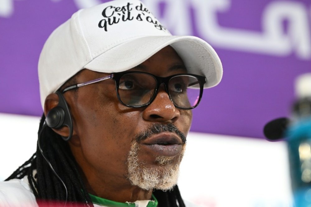 Song confident Cameroon can go far. AFP