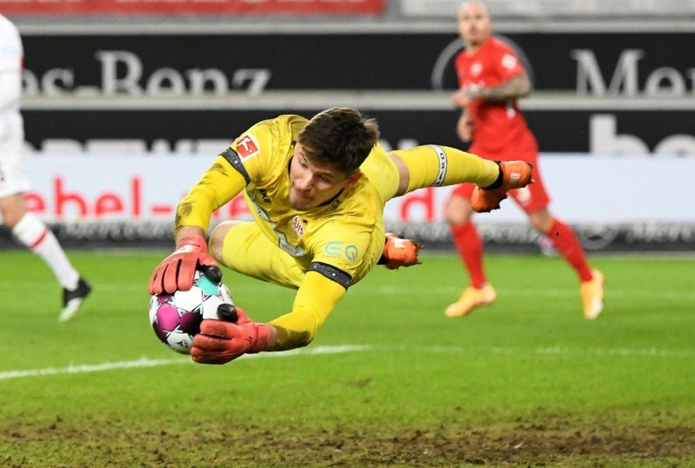 Swiss goalkeeper Gregor Kobel has signed for Dortmund. AFP