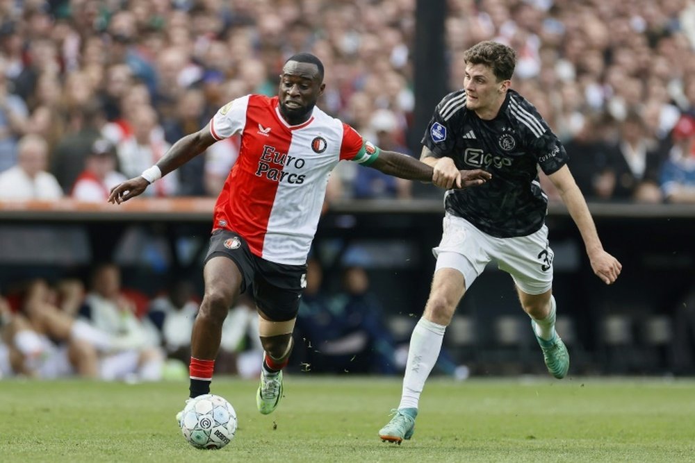 Feyenoord and Ajax have a long-running rivalry in Dutch football. AFP