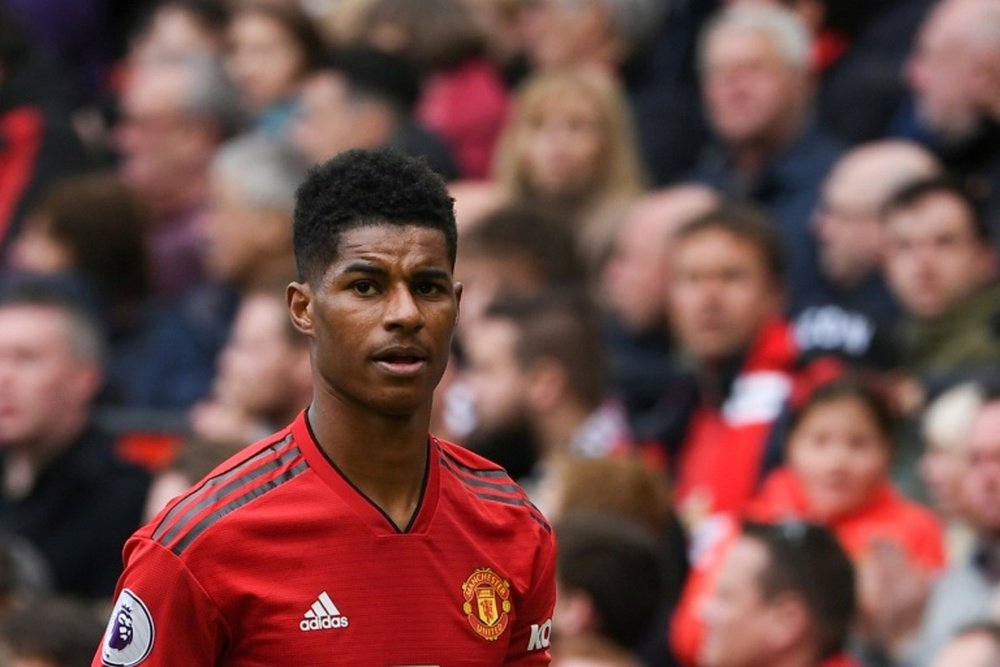 Marcus Rashford has agreed a new contract with Manchester United till at least 2023. AFP