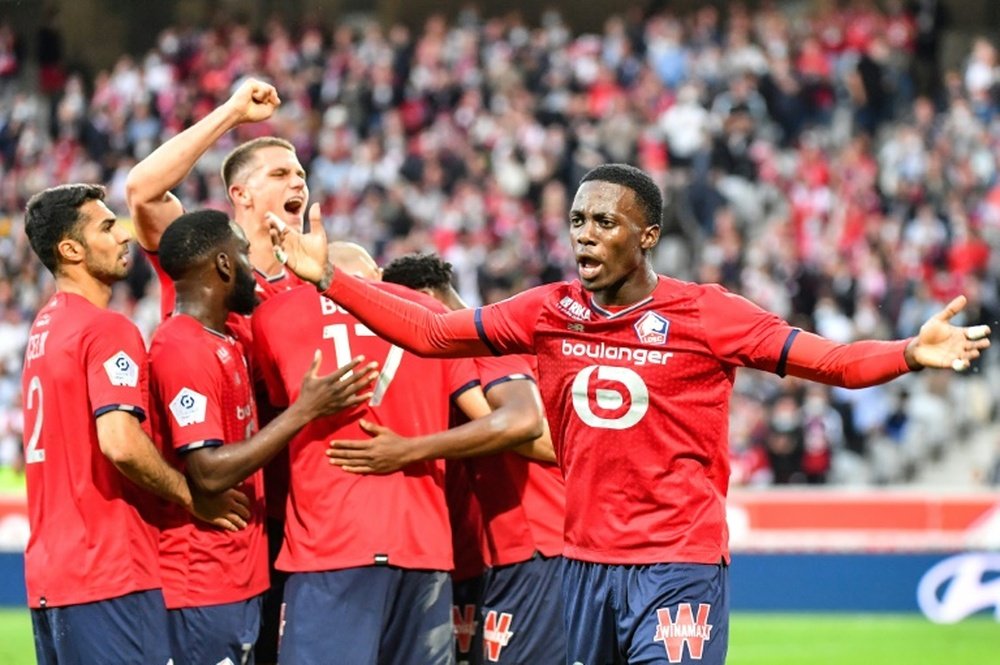 Lille got the three points after being Reims. AFP
