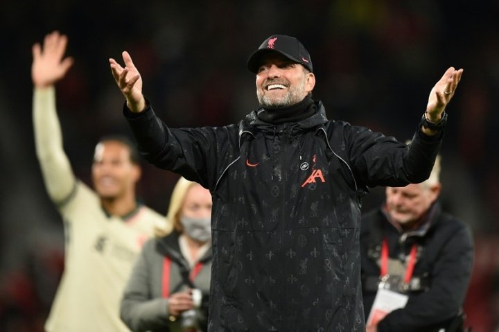 Klopp ready for beers after 'insane' Liverpool rout of Man Utd