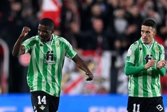 Carvalho puts Betis in sight of Spanish Cup final. AFP