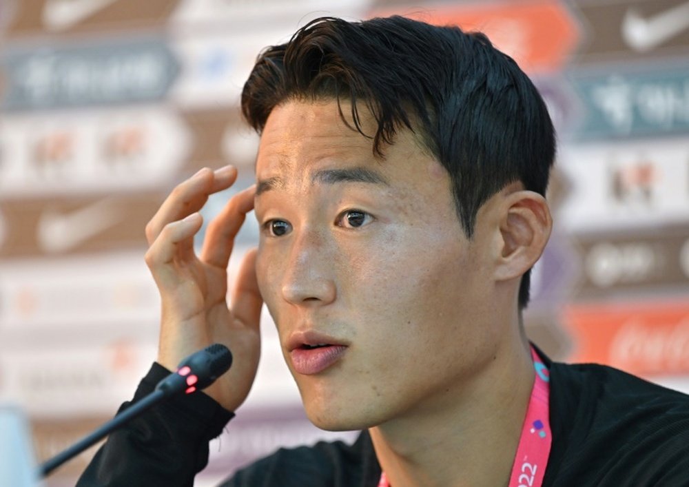 Korea's midfielder Son Jun-ho has returned home from China. AFP