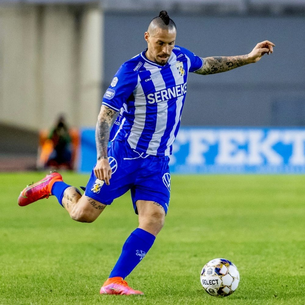 Slovak international Marek Hamsik will join Trabzonspor. AFP
