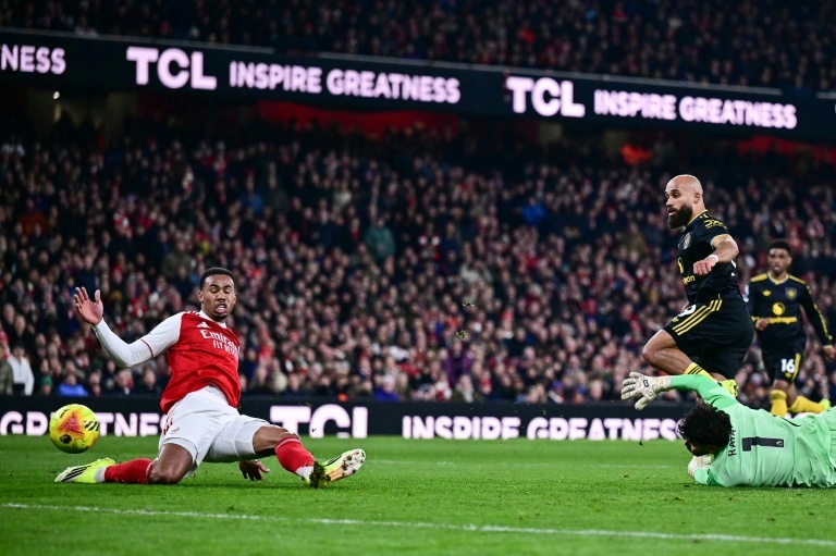 African players in Europe: Mbeumo strikes as United stun Arsenal