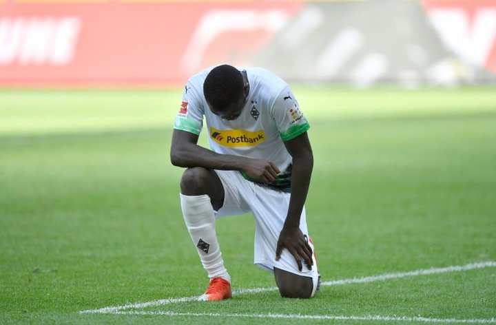 Gladbach go third as Thuram takes a knee in US killing protest