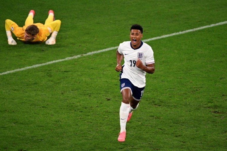 Watkins scored a 91st-minute winner to send England to the Euro 2024 final. AFP