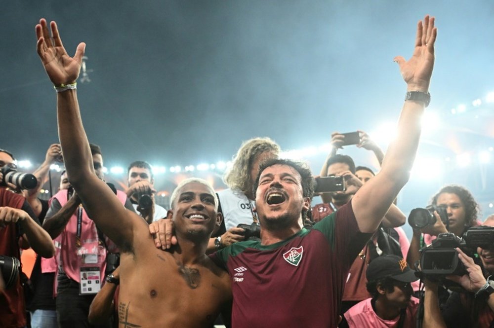 Diniz's methods have struck gold at Fluminense. AFP