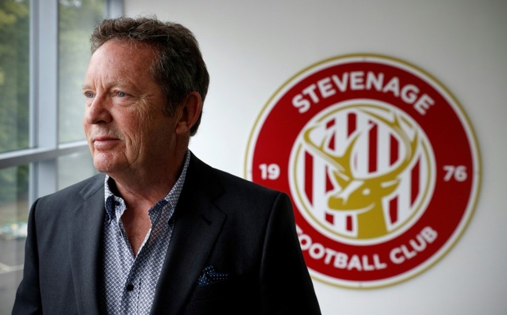 Phil Wallace has offered to buy a share at Stevenage. AFP