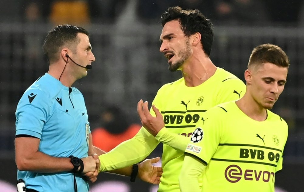 Hummels got sent off against Ajax. AFP