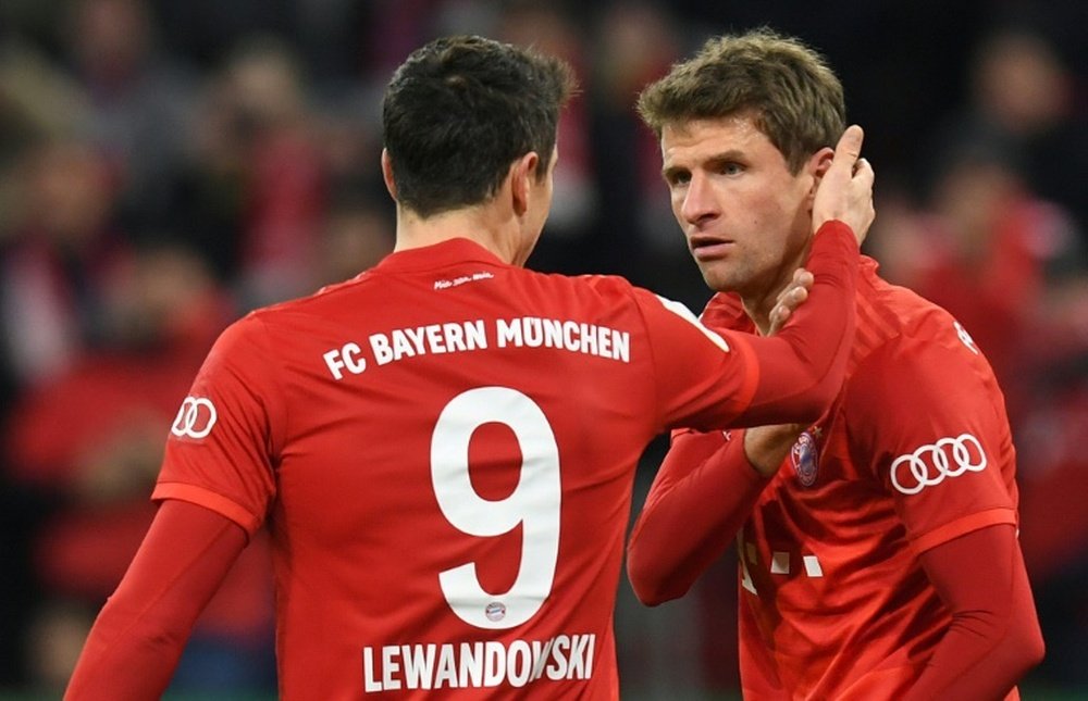 Mueller shines as Bayern squeeze into German Cup quarter-finals. AFP