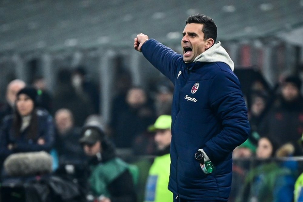 Thiago Motta has earned plaudits for his work with Bologna. AFP