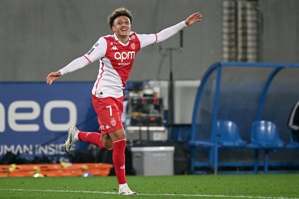 Monaco are three points ahead of Marseille. AFP