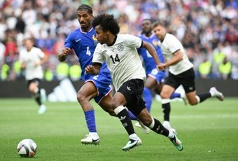 France defender Loic Bade joined Leverkusen from Sevilla on Thursday. AFP