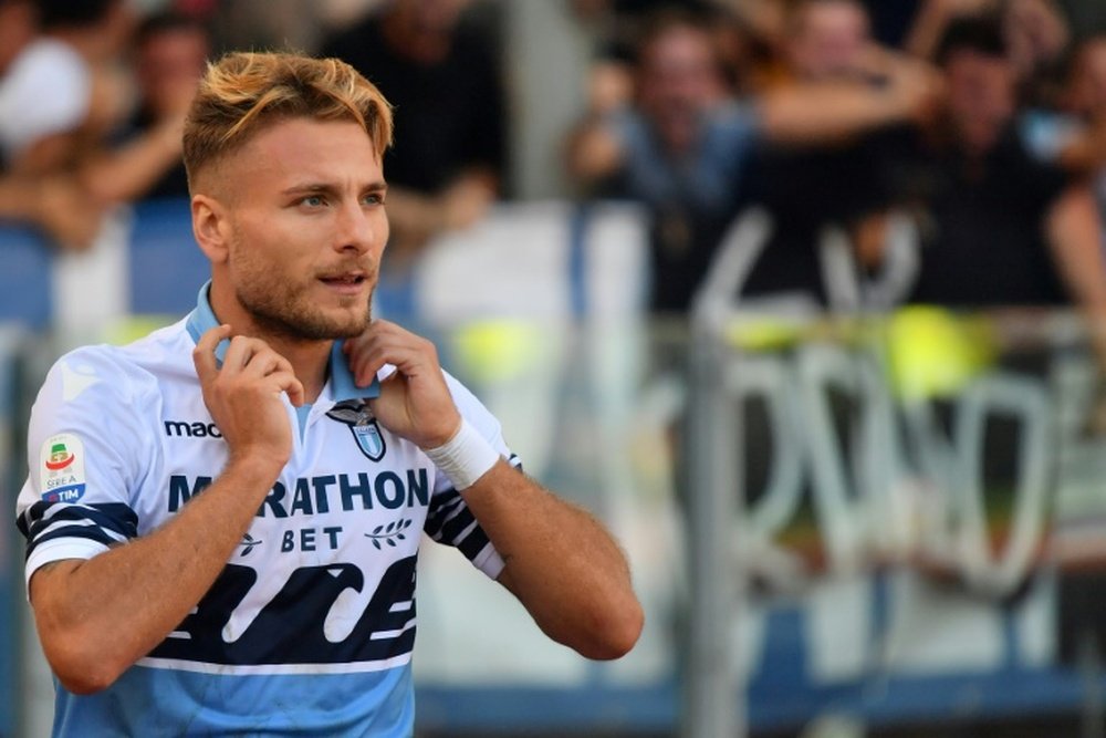 Immobile is back in the goals. AFP