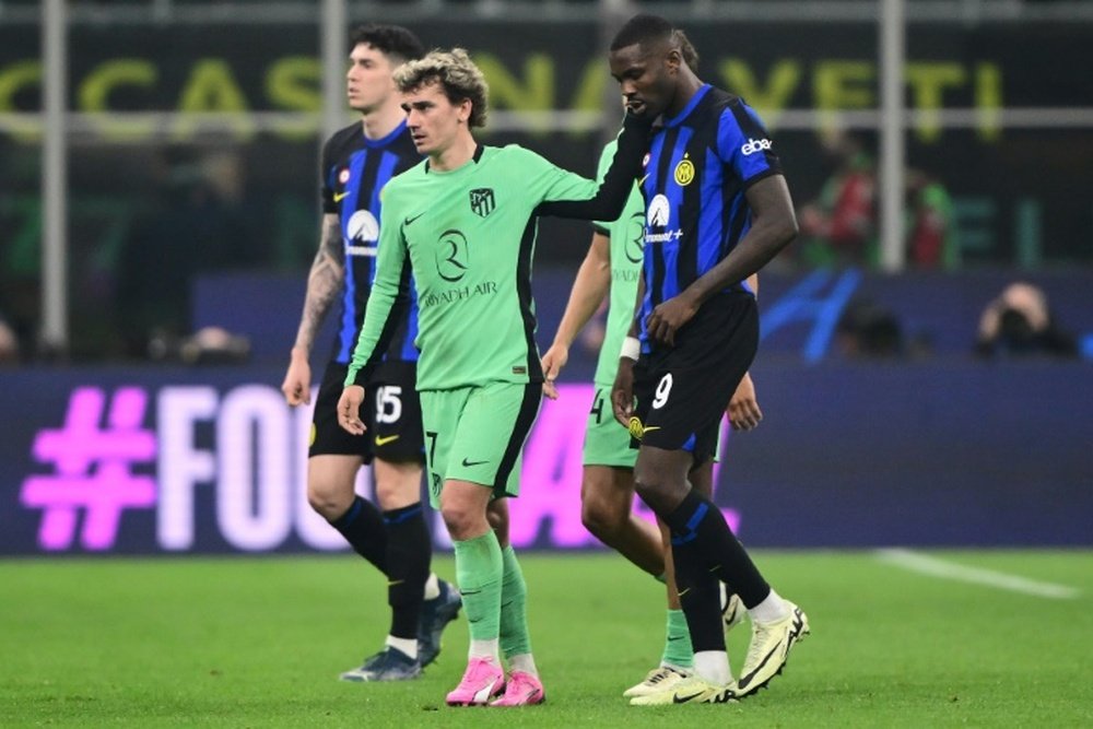 Griezmann is in line to return to face Inter Milan on Wednesday in the capital. AFP