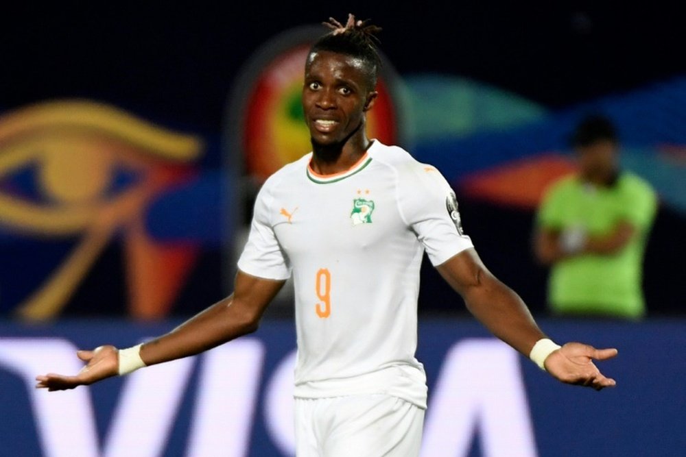 Zaha strikes as Ivory Coast reach Cup of Nations last 16. AFP