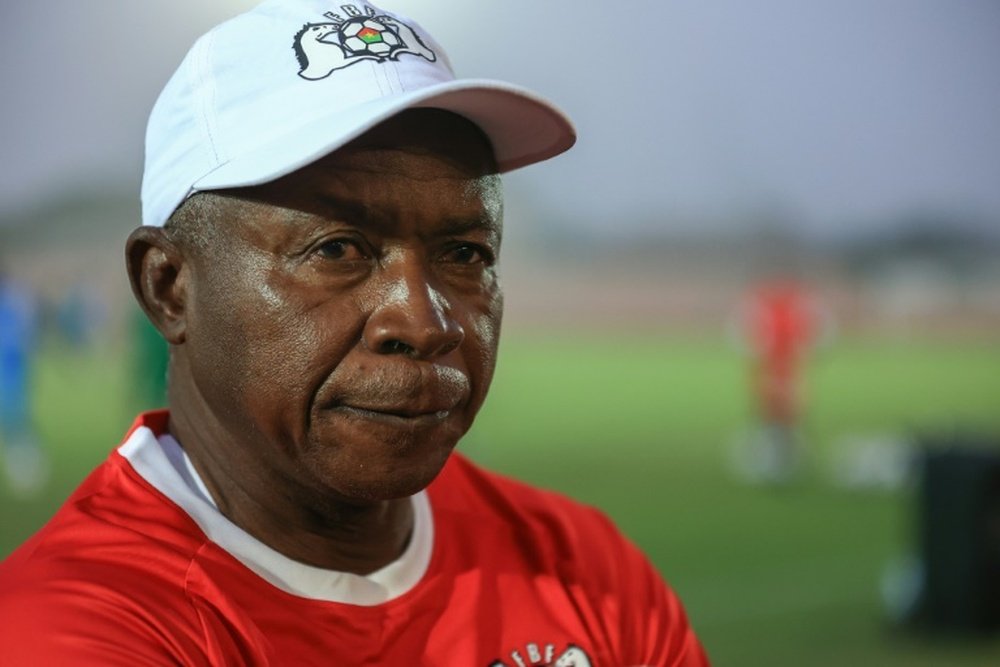 Kamou Malo, the coach who has brought hope back to Burkina Faso. AFP