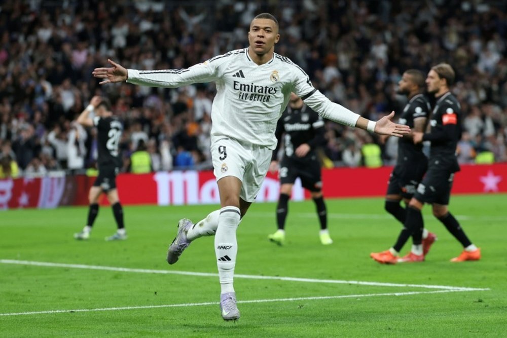 Mbappe is hoping for a magical Champions League night against Arsenal. AFP