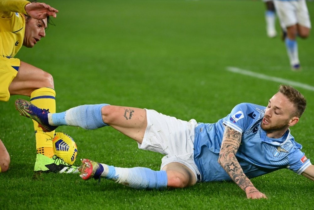 Error-prone Lazio fall at home to Verona. AFP