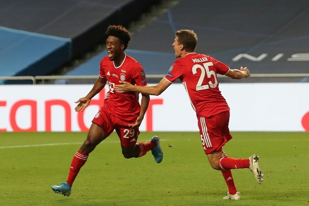 Bayern beat PSG in the Champions League final. AFP