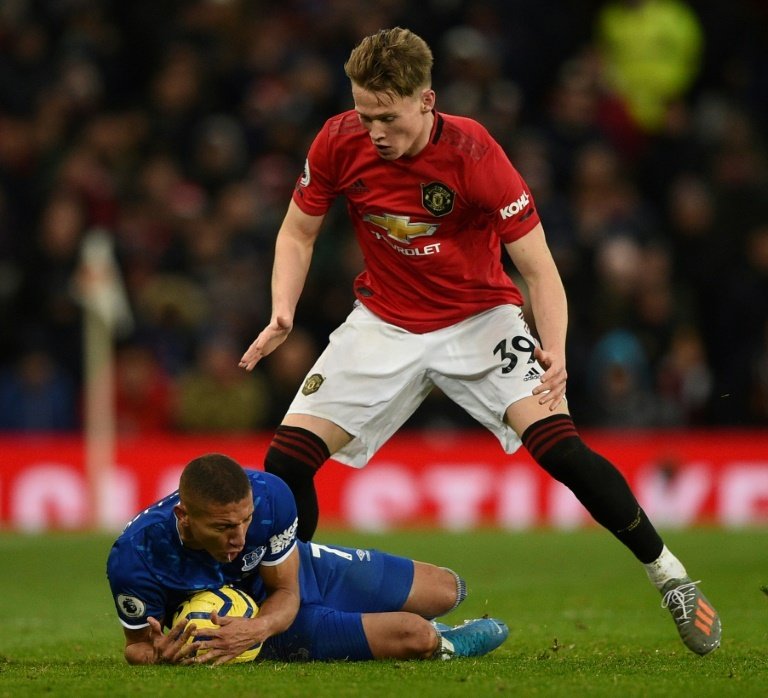 Scott McTominay is not far off returning from injury. AFP