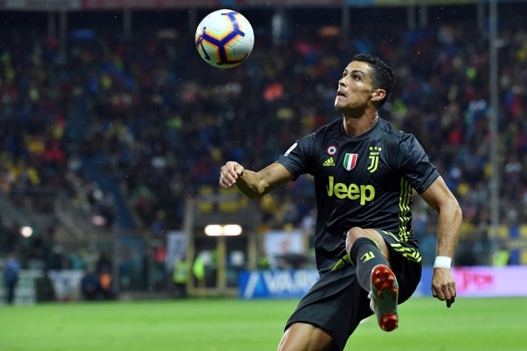 Ronaldo is still waiting for his first Juventus goal. AFP