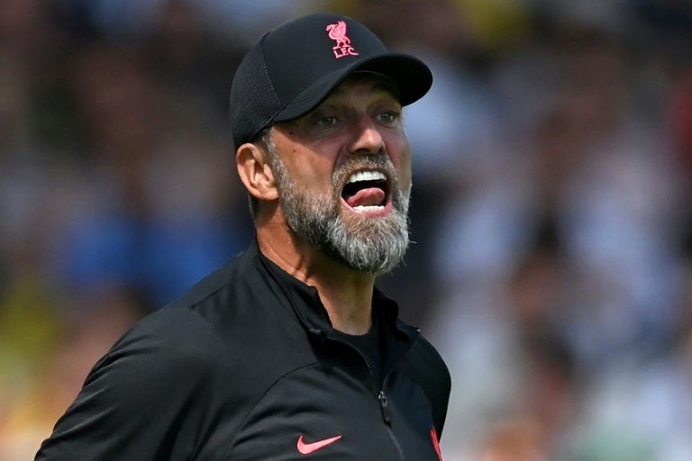 Jurgen Klopp does not think the match will be easier because of Man Utd's struggles. AFP