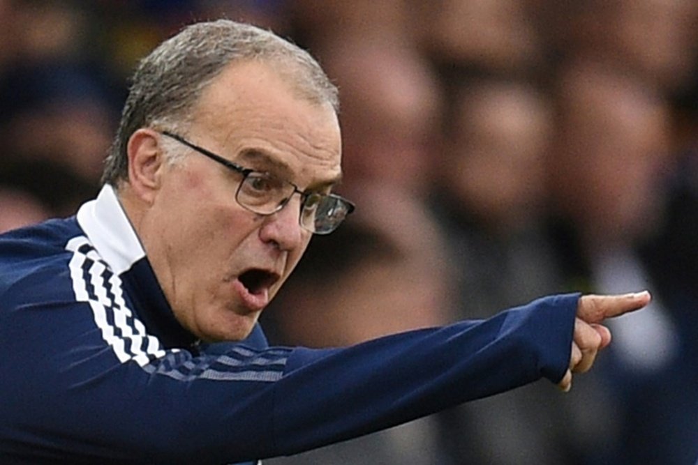 Marcelo Bielsa was well regarded at Leeds. AFP