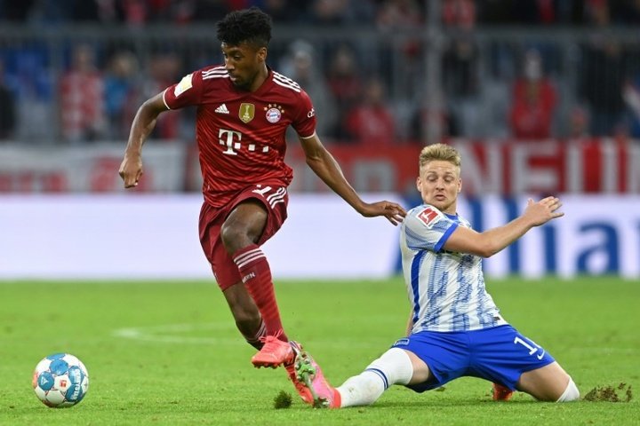 Coman returns to Bayern training after heart surgery