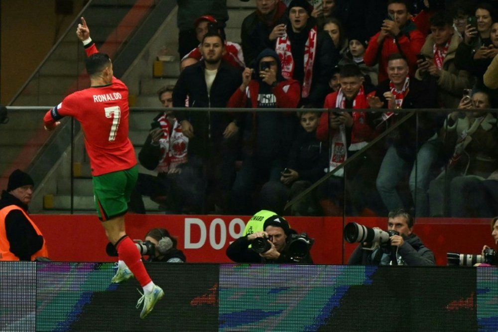 Portugal beat Poland 2-0 on Saturday in the Nations League. AFP