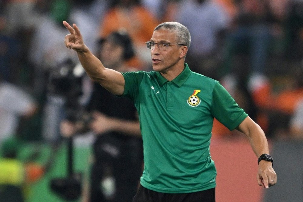 Chris Hughton was named Ghana coach in February 2023. AFP