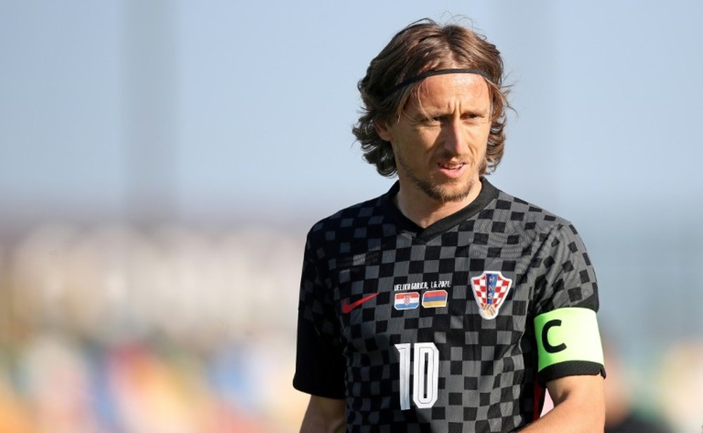 Croatia's Luka Modric feels England have an unfair advantage. AFP