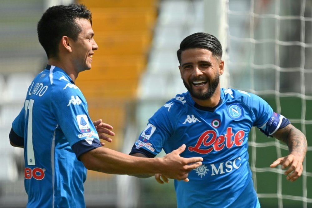 Napoli won 6-0. AFP