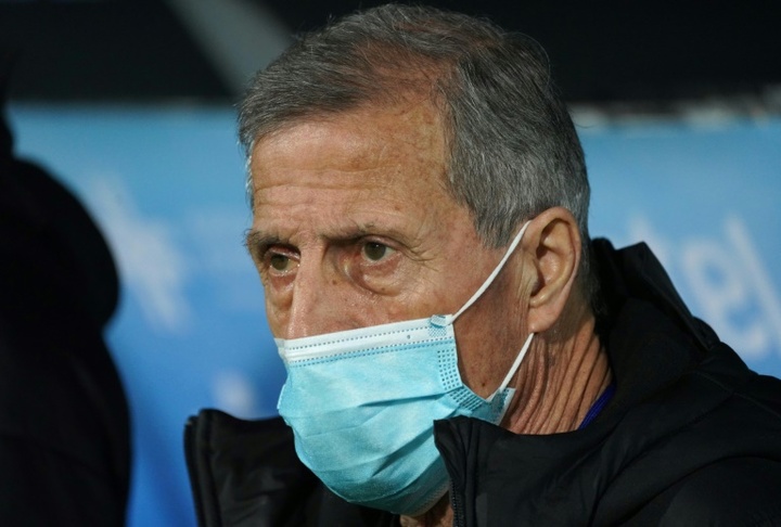 Oscar Tabarez took charge of 217 matches as Uruguay coach in two spells. AFP