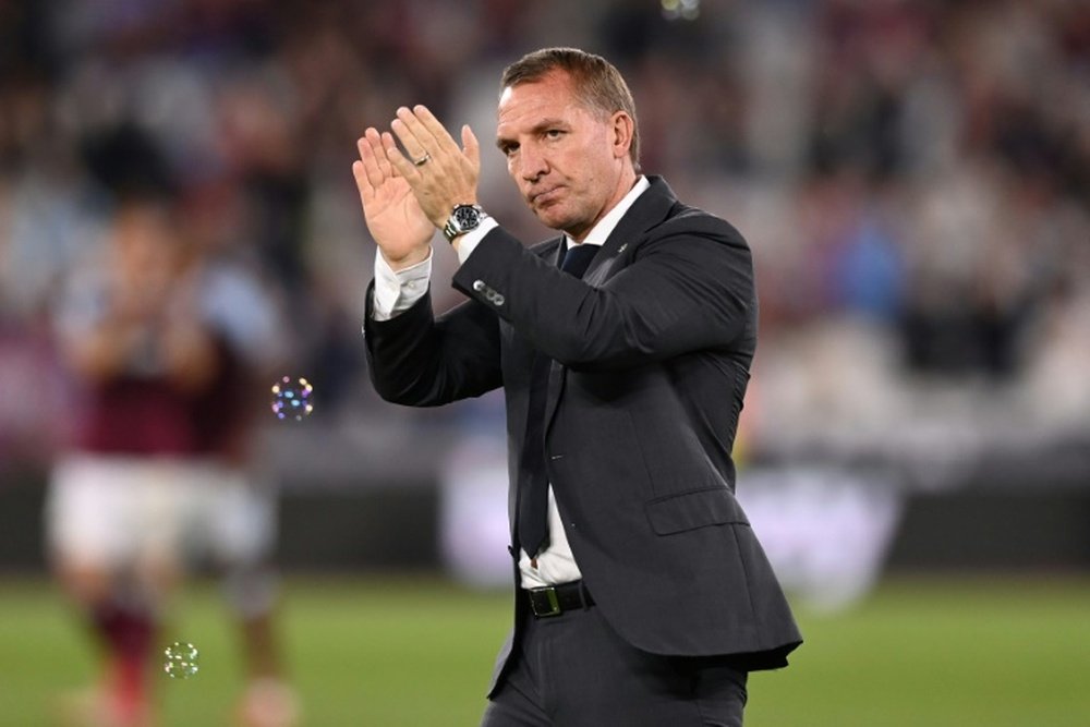 Brendan Rodgers is focussing on the job at Leicester. AFP